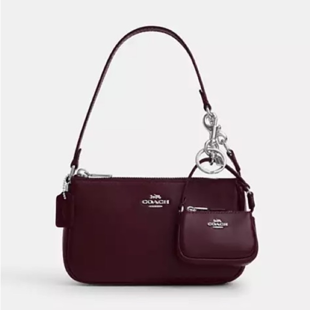 NWT Coach Boxed Nolita 19 And Nolita Bag Charm Set